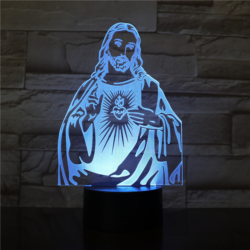 Jesus Luminous Table Lamp