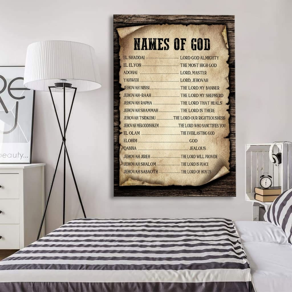 Names of God Wall Art