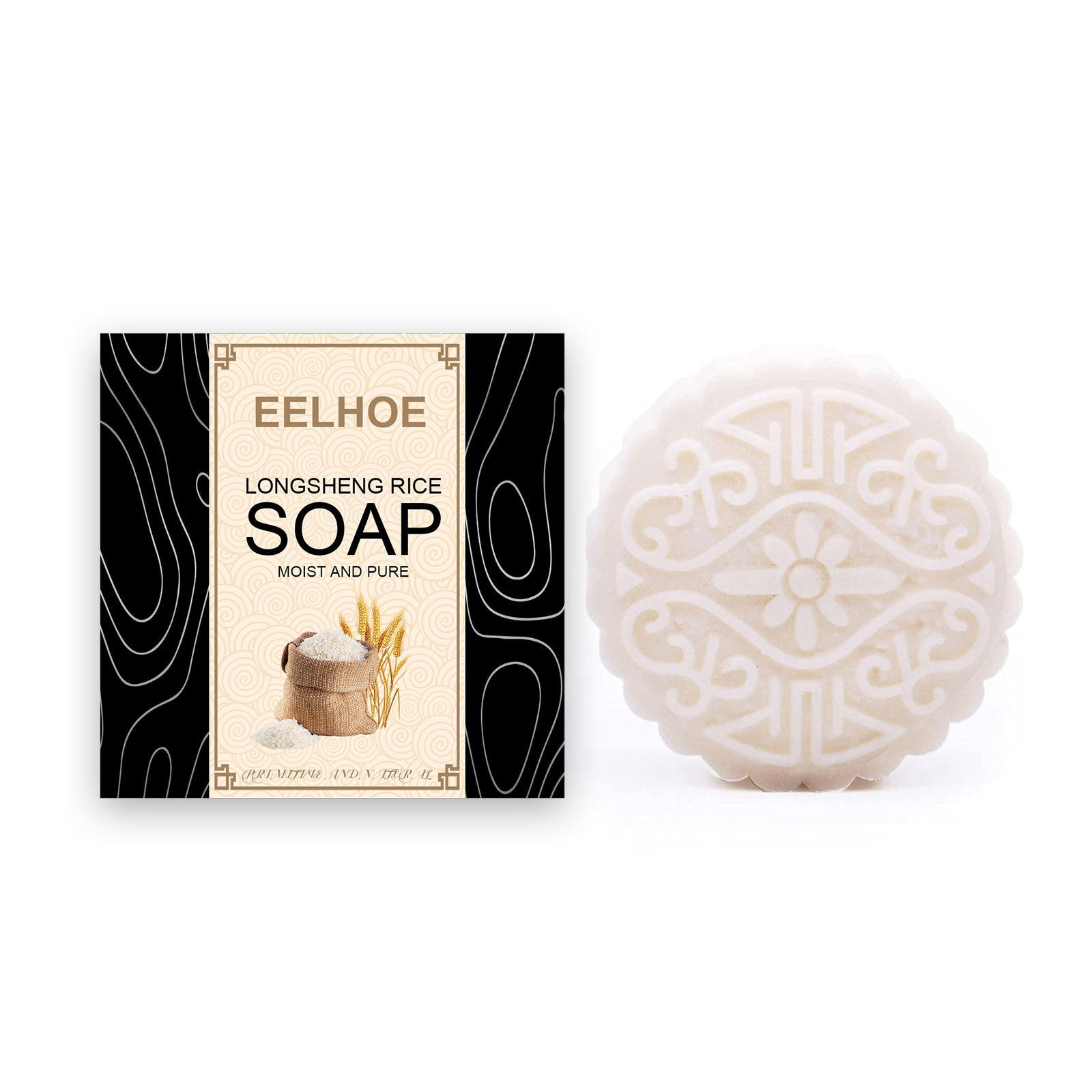Shampoo Soap Nourishes Frizz, Conditions And Softens Hair