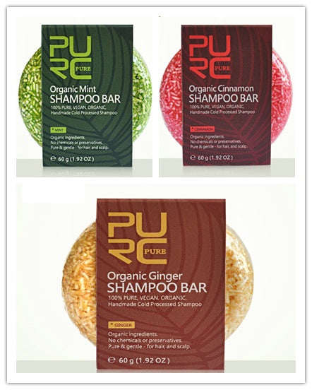 Assorted Pure Shampoo Bars In Various Flavors For Thinning Hair