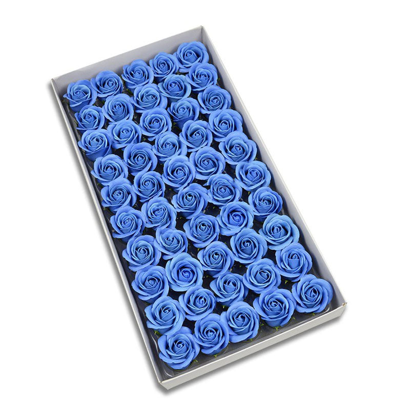 Three-layer Rose Soap Flower Head Simulation Bouquet