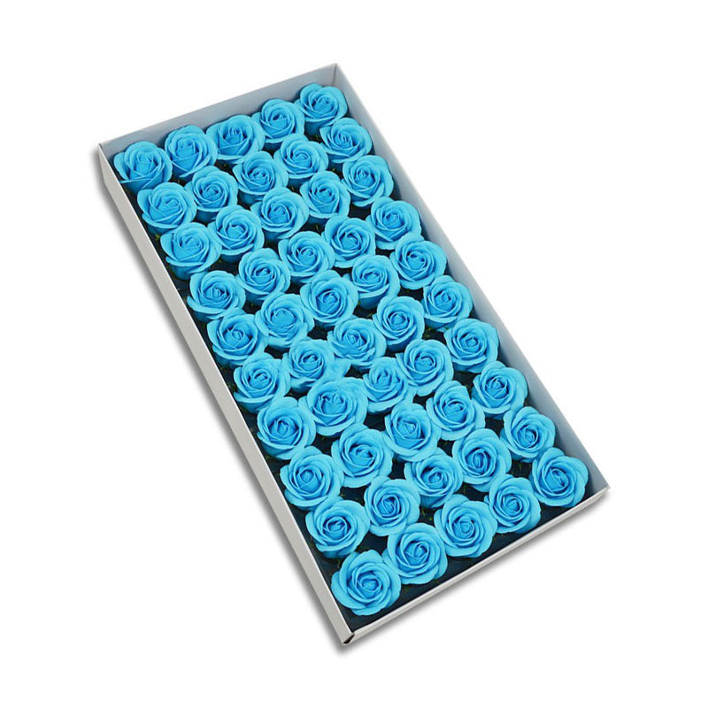 Three-layer Rose Soap Flower Head Simulation Bouquet