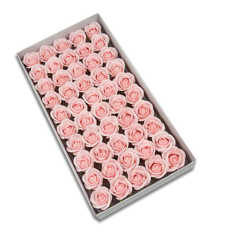 Three-layer Rose Soap Flower Head Simulation Bouquet