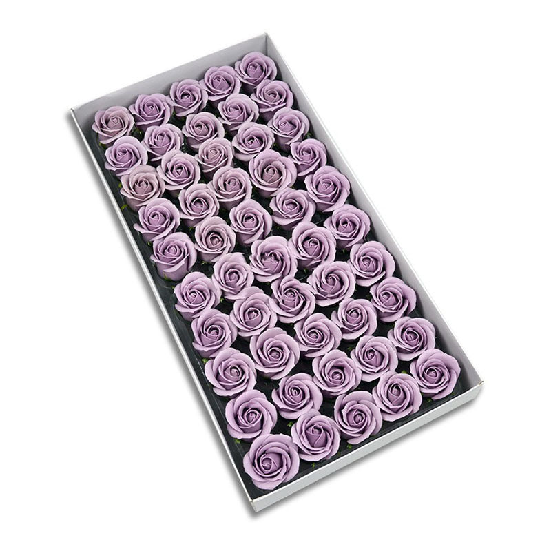 Three-layer Rose Soap Flower Head Simulation Bouquet