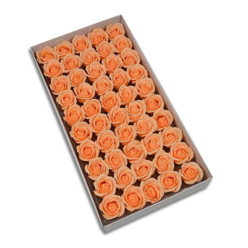 Three-layer Rose Soap Flower Head Simulation Bouquet