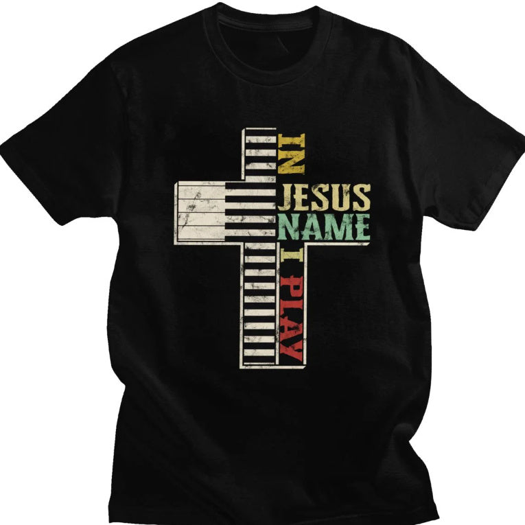 In Jesus' Name I Play T-Shirt