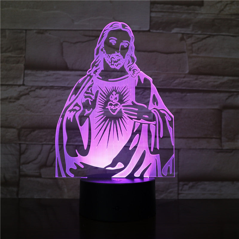 Jesus Luminous Table Lamp