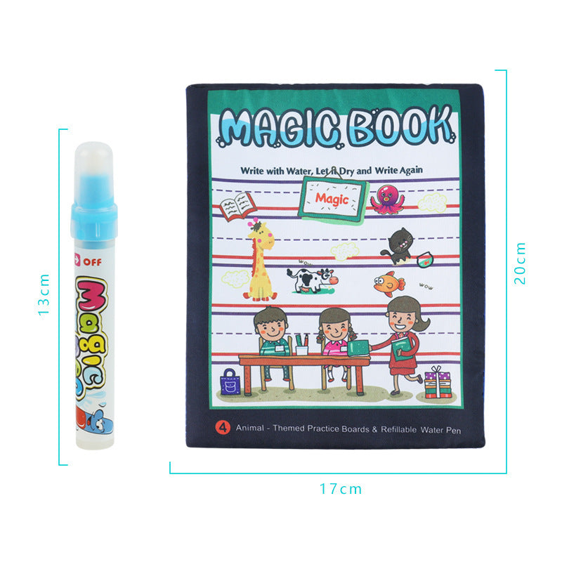 Magic water canvas writing blanket