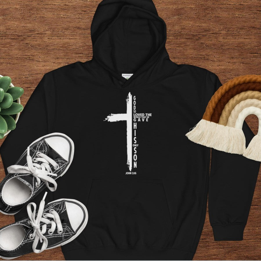 God so loved the world Hoodie