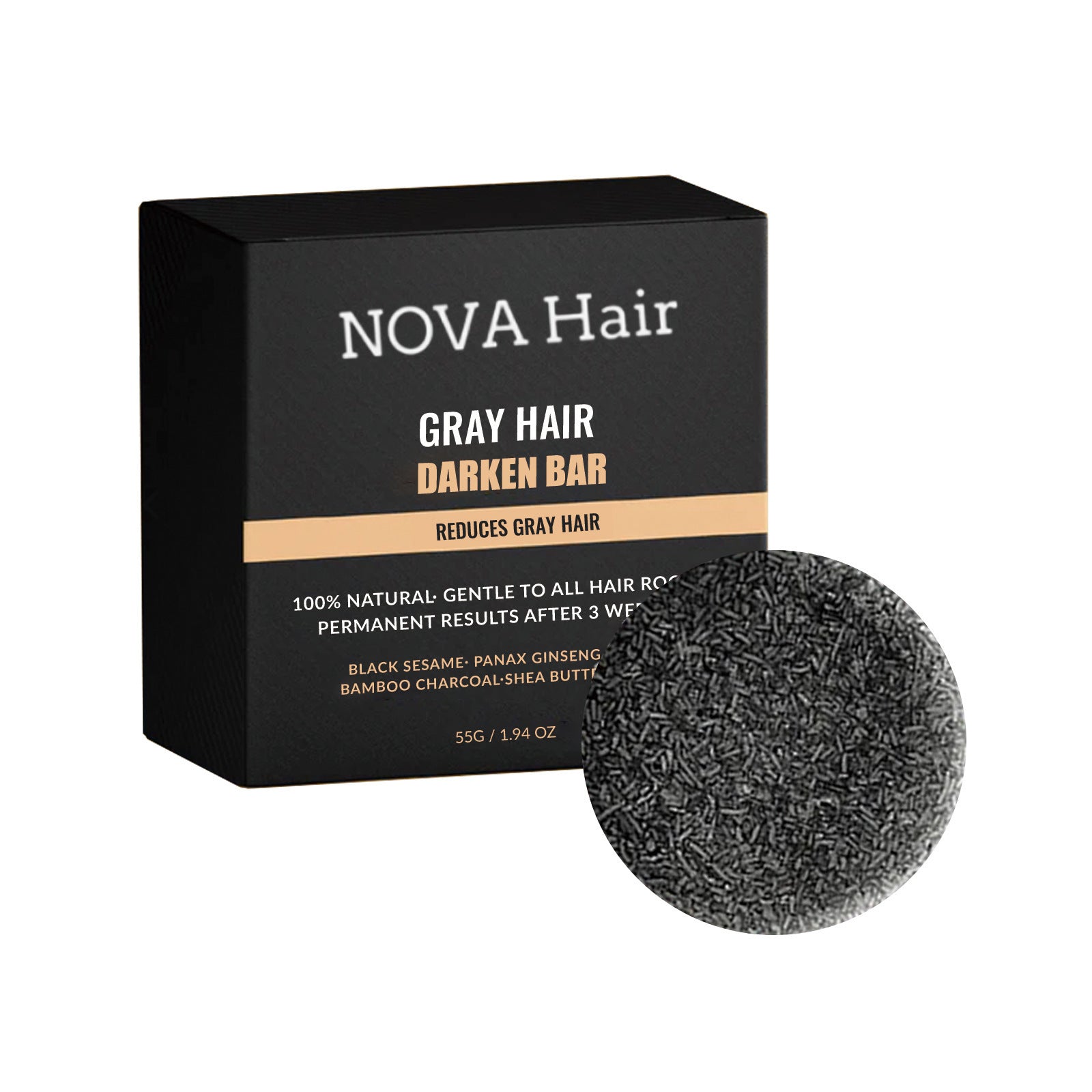 Moisturizing Black Hair Soap Repair (Gray Hair Removal)