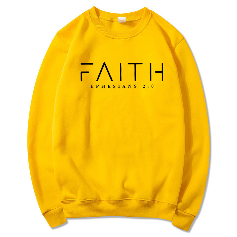 Faith Sweatshirt Bible Verse Sweater