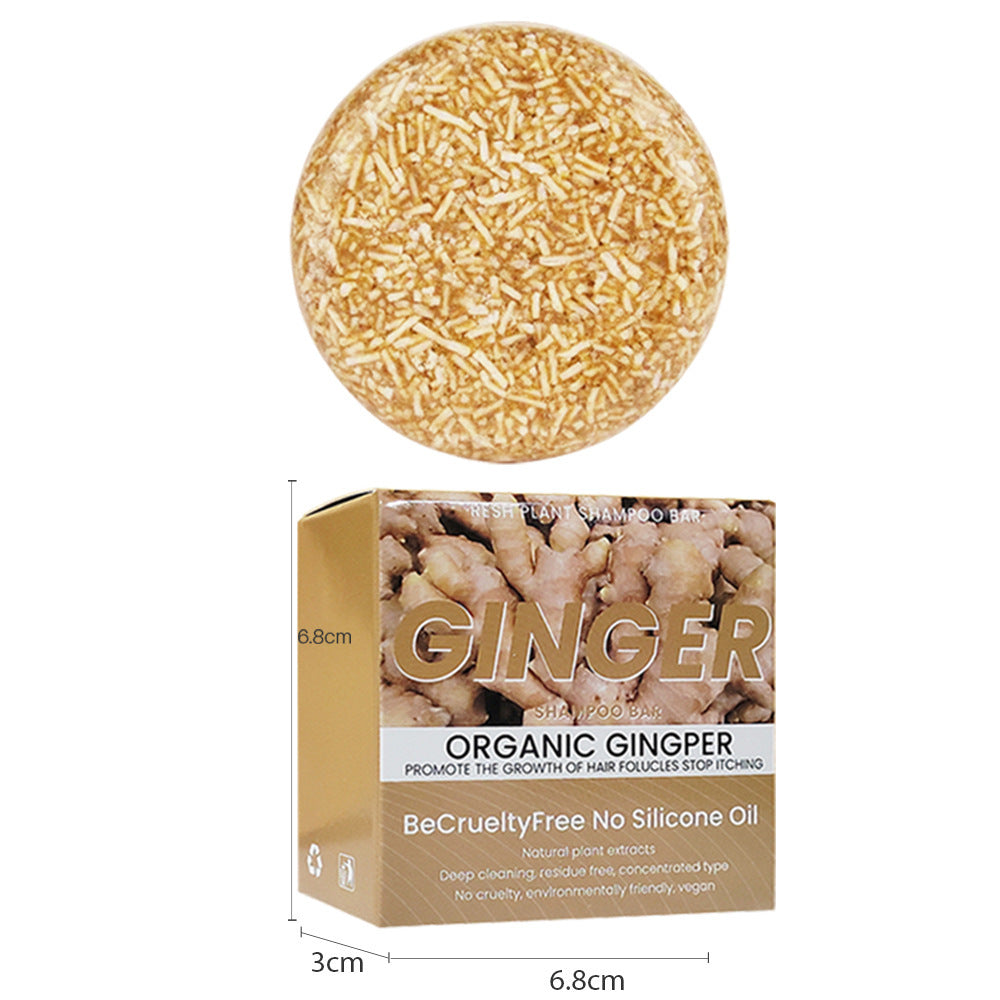 Handmade Ginger Shampoo Soap With Coconut