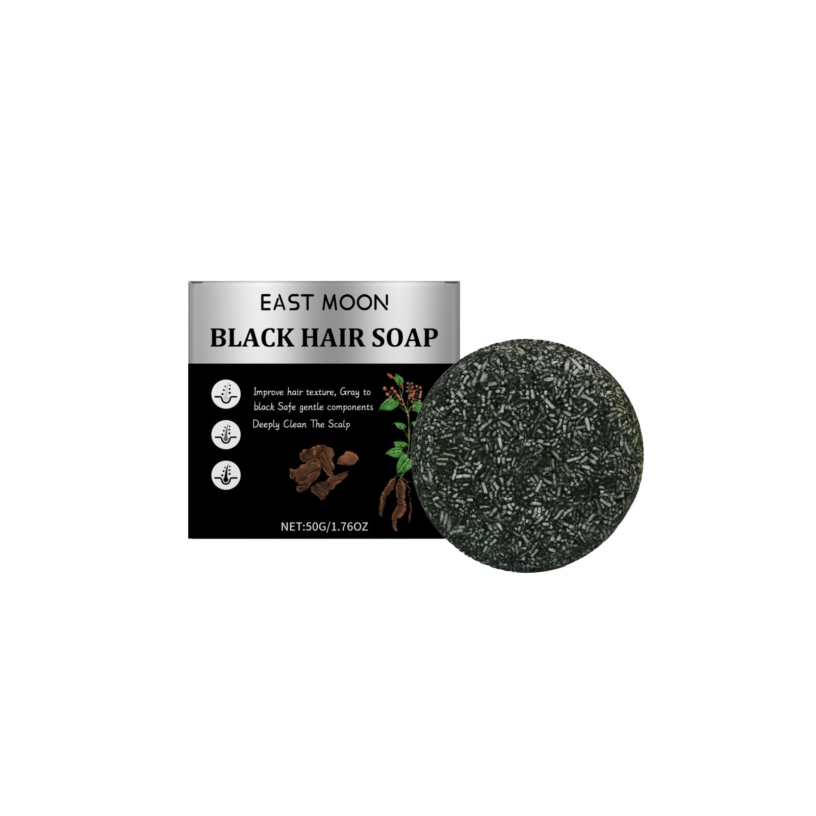 Natural Gray Hair Removal With Bamboo Stem Powder