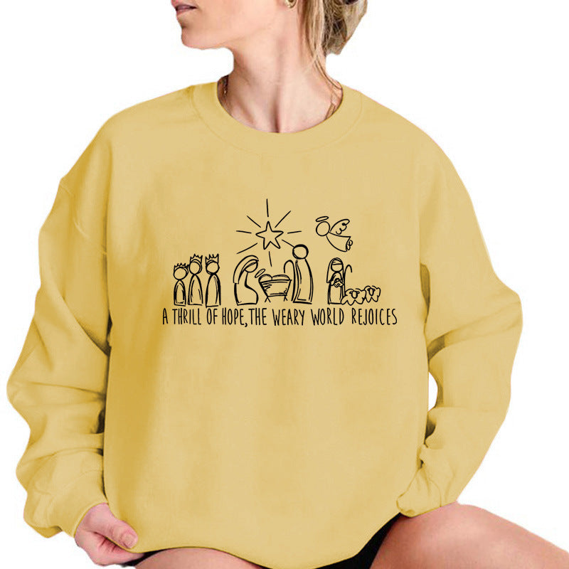 Sweatshirt Nativity Scene Sweater