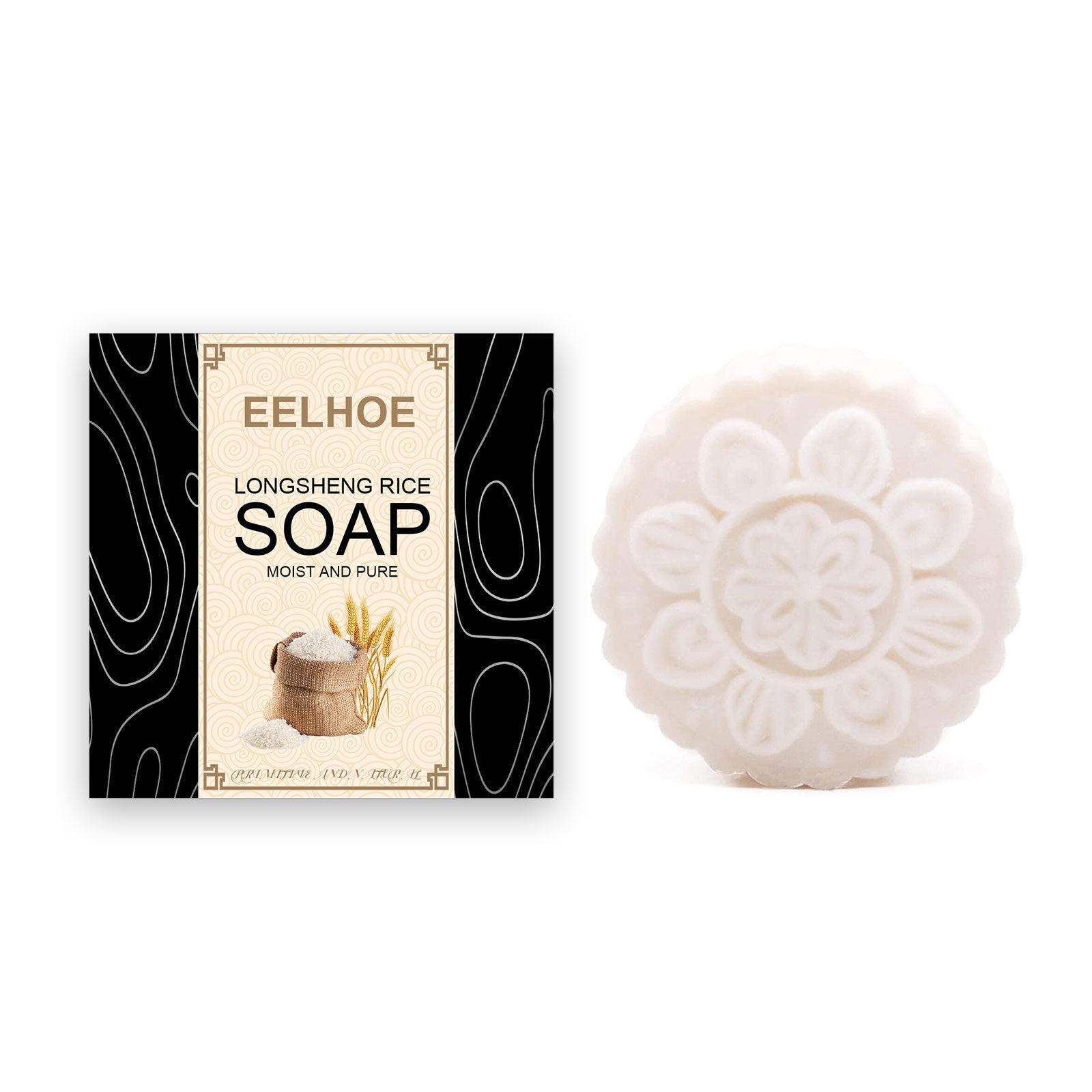 Shampoo Soap Nourishes Frizz, Conditions And Softens Hair