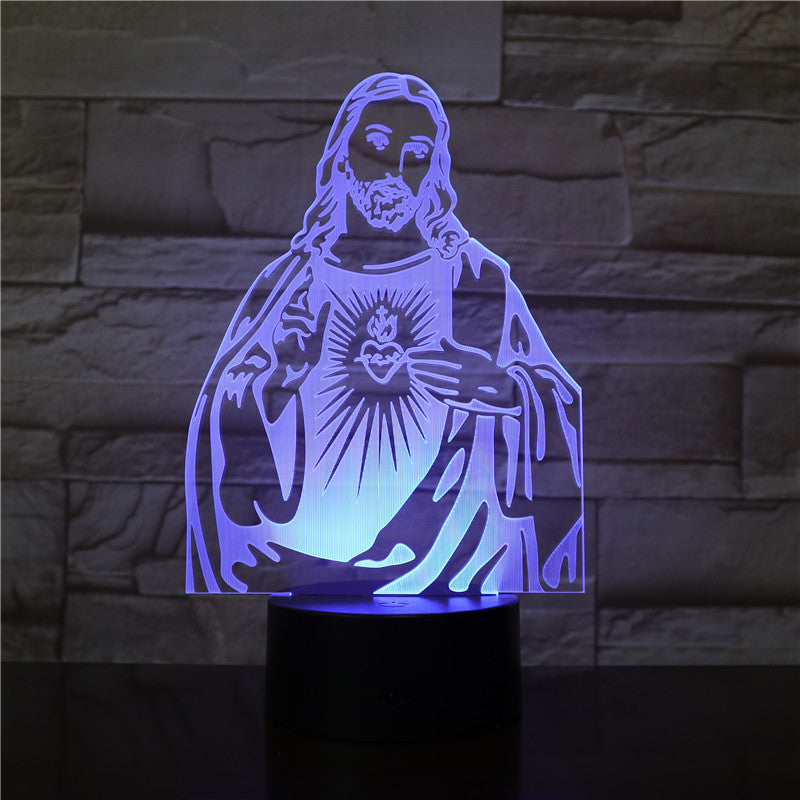 Jesus Luminous Table Lamp