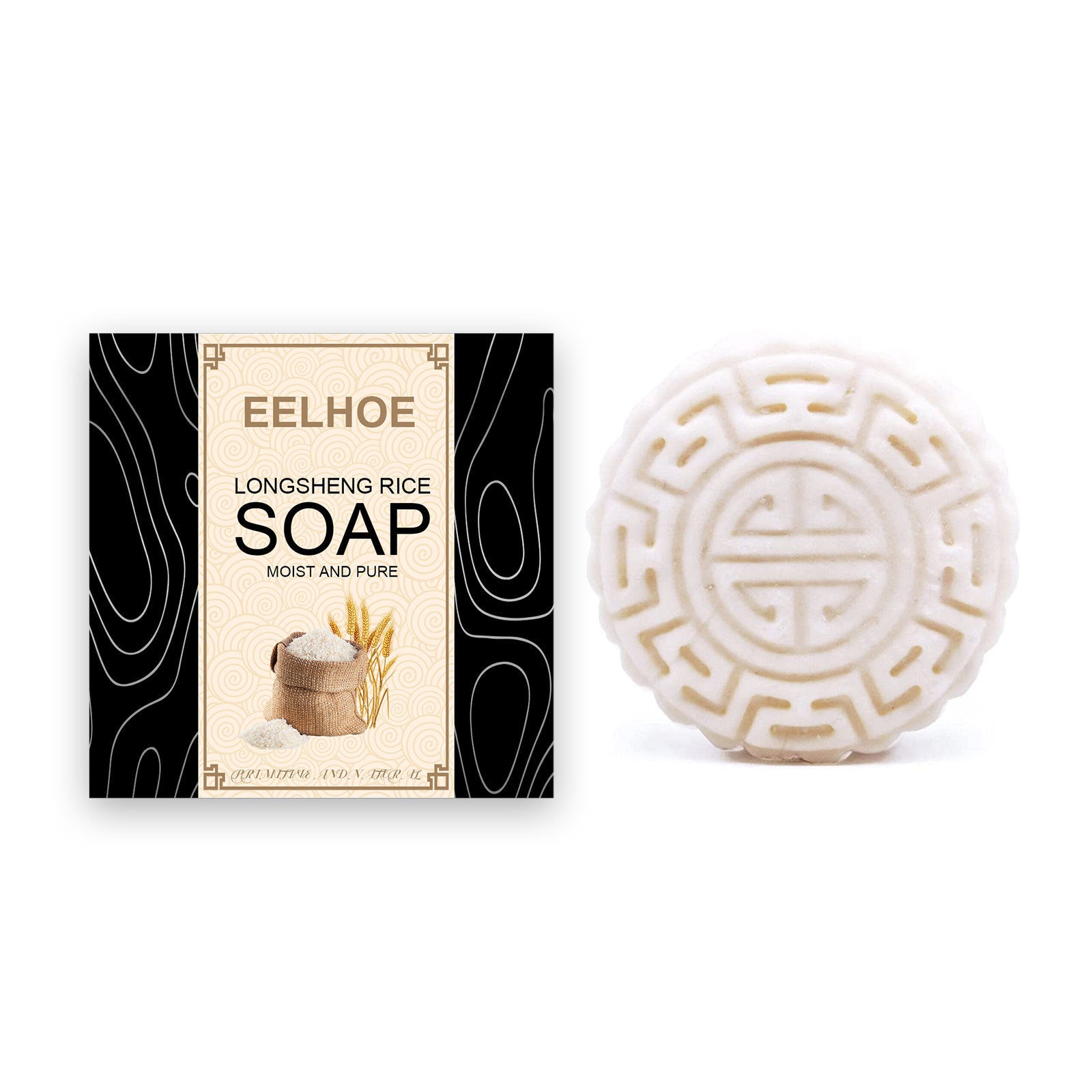Shampoo Soap Nourishes Frizz, Conditions And Softens Hair