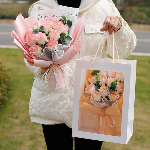11 Roses With Handbag Lamp