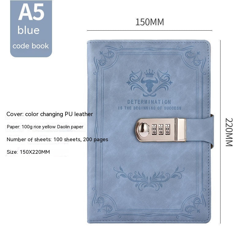 Codebook Journal With Lock