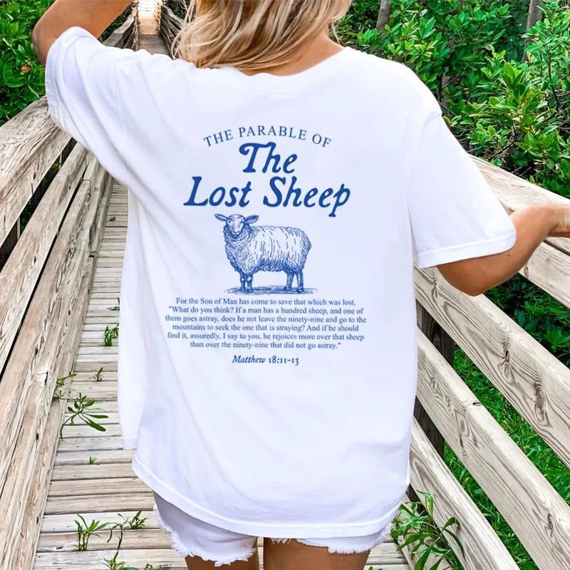 Lost Sheep Bible Verse T-Shirts