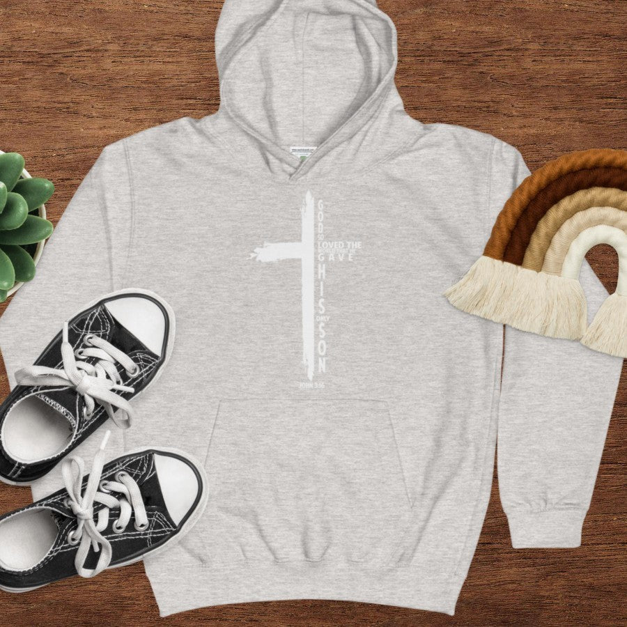 God so loved the world Hoodie