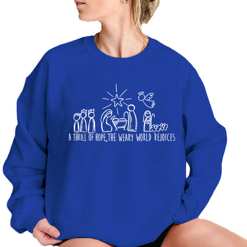 Sweatshirt Nativity Scene Sweater
