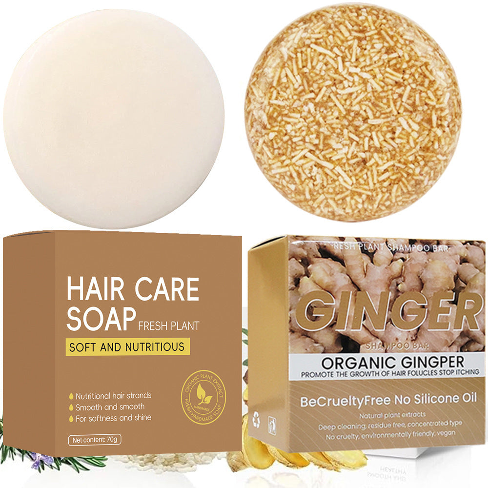 Handmade Ginger Shampoo Soap With Coconut