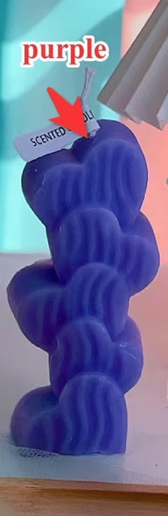 Heart Column Aromatherapy Candle
