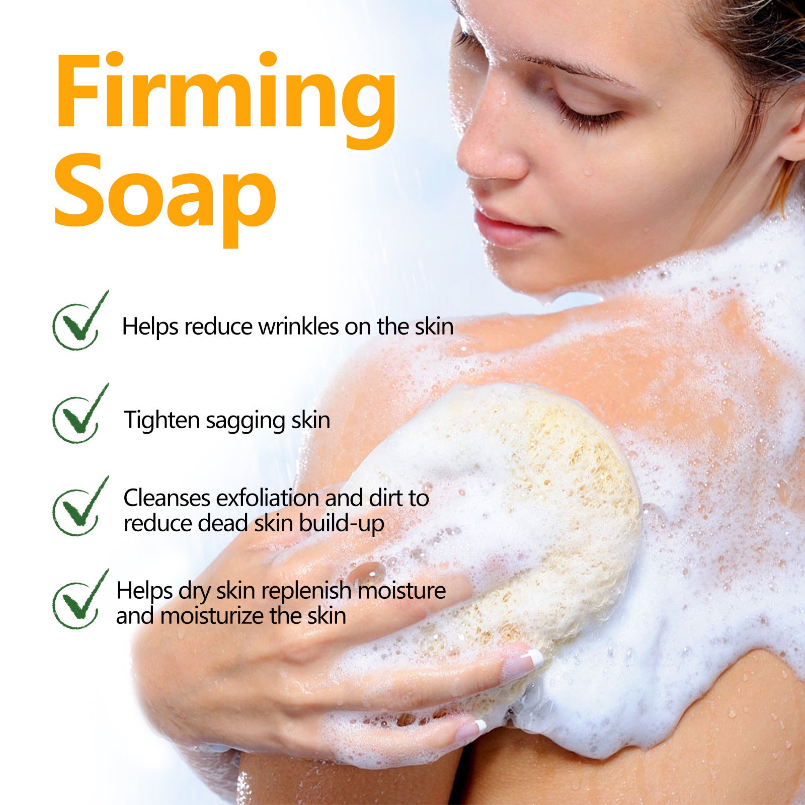 Orange Peel body tightening soap