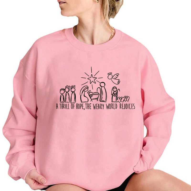 Sweatshirt Nativity Scene Sweater